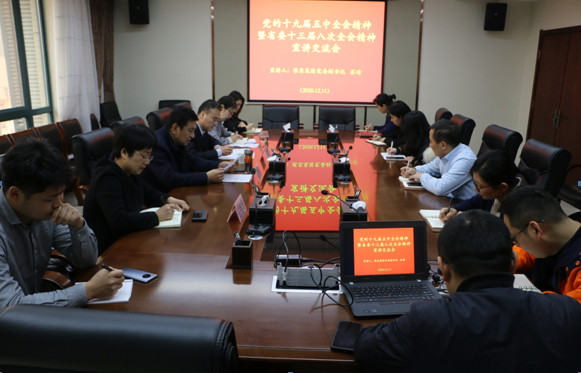 營銷物流集團(tuán)：糧農(nóng)集團(tuán)黨委副書記蘇琦在營銷集團(tuán)宣講黨的十九屆五中全會(huì)精神